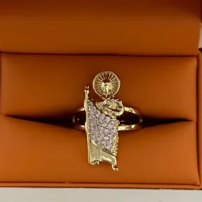 Adjustable San Judas Ring 019