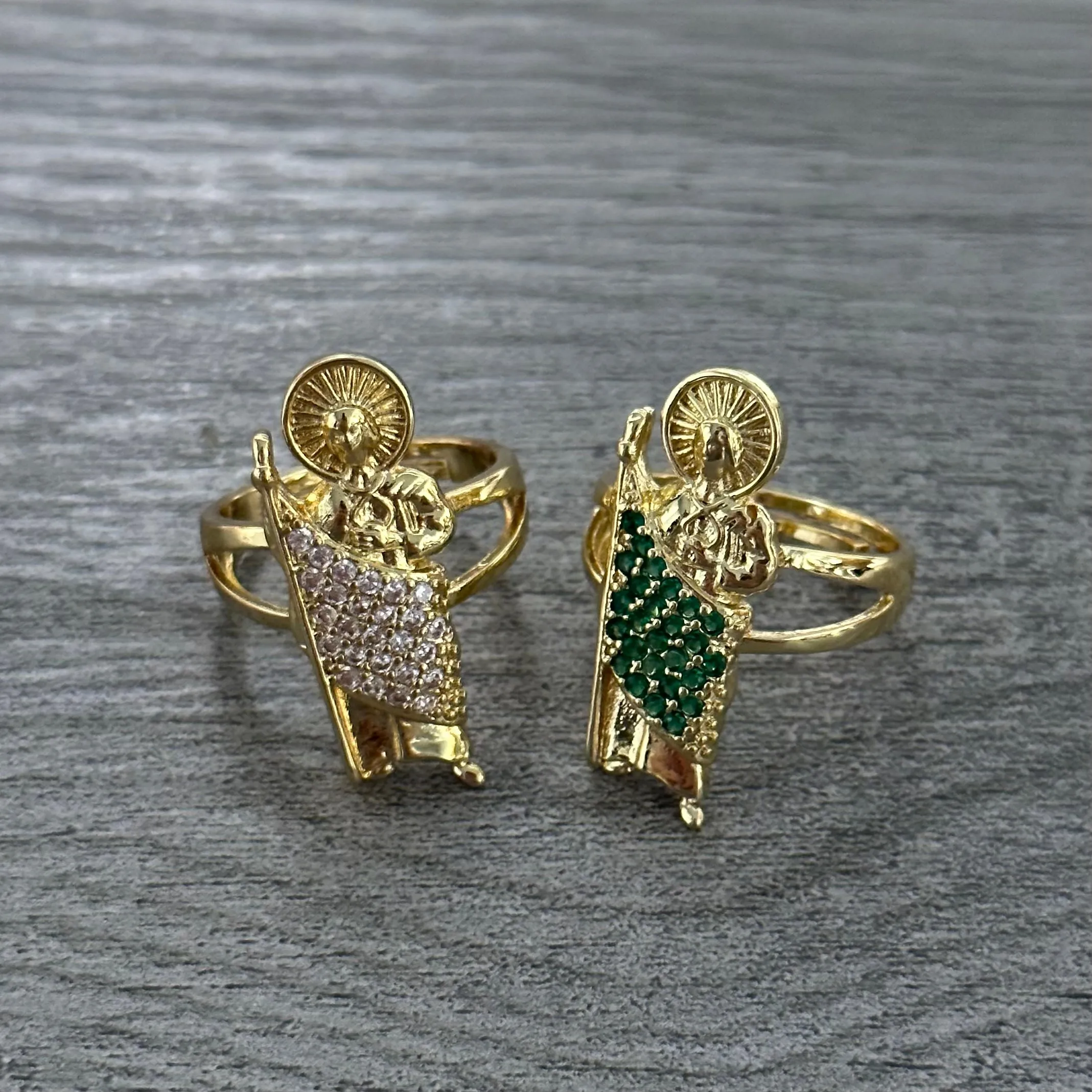Adjustable San Judas Ring 019