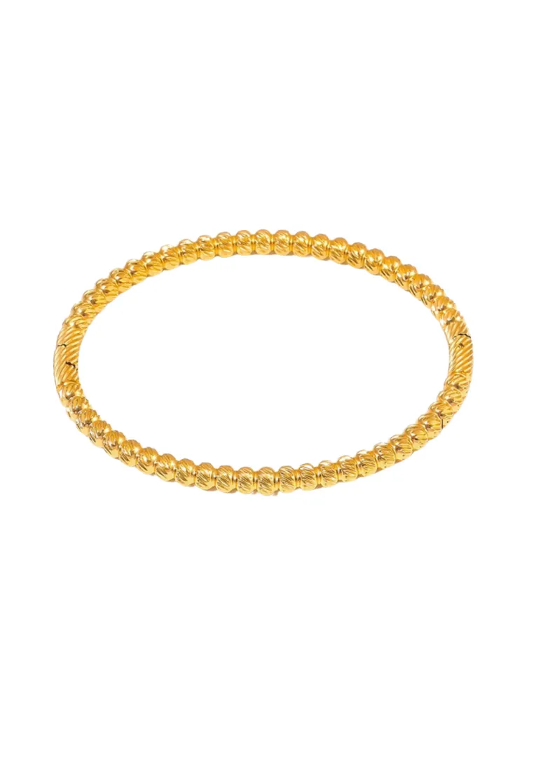 Adonia Rope Twist Bangle