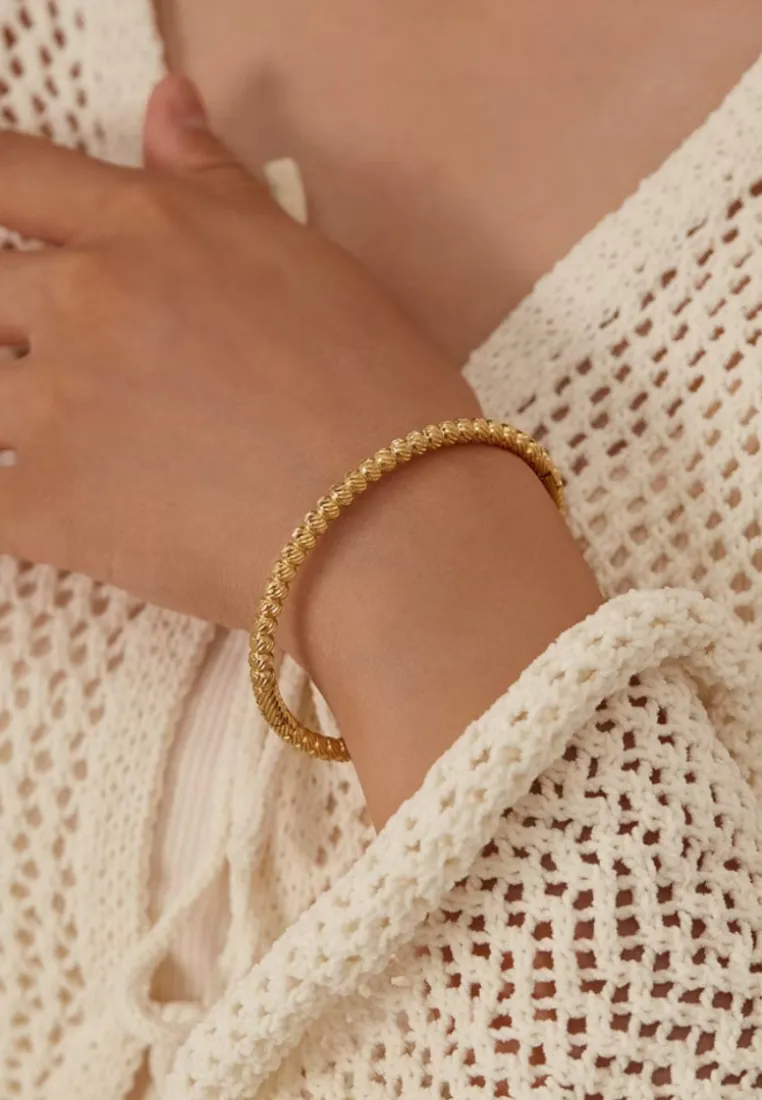 Adonia Rope Twist Bangle