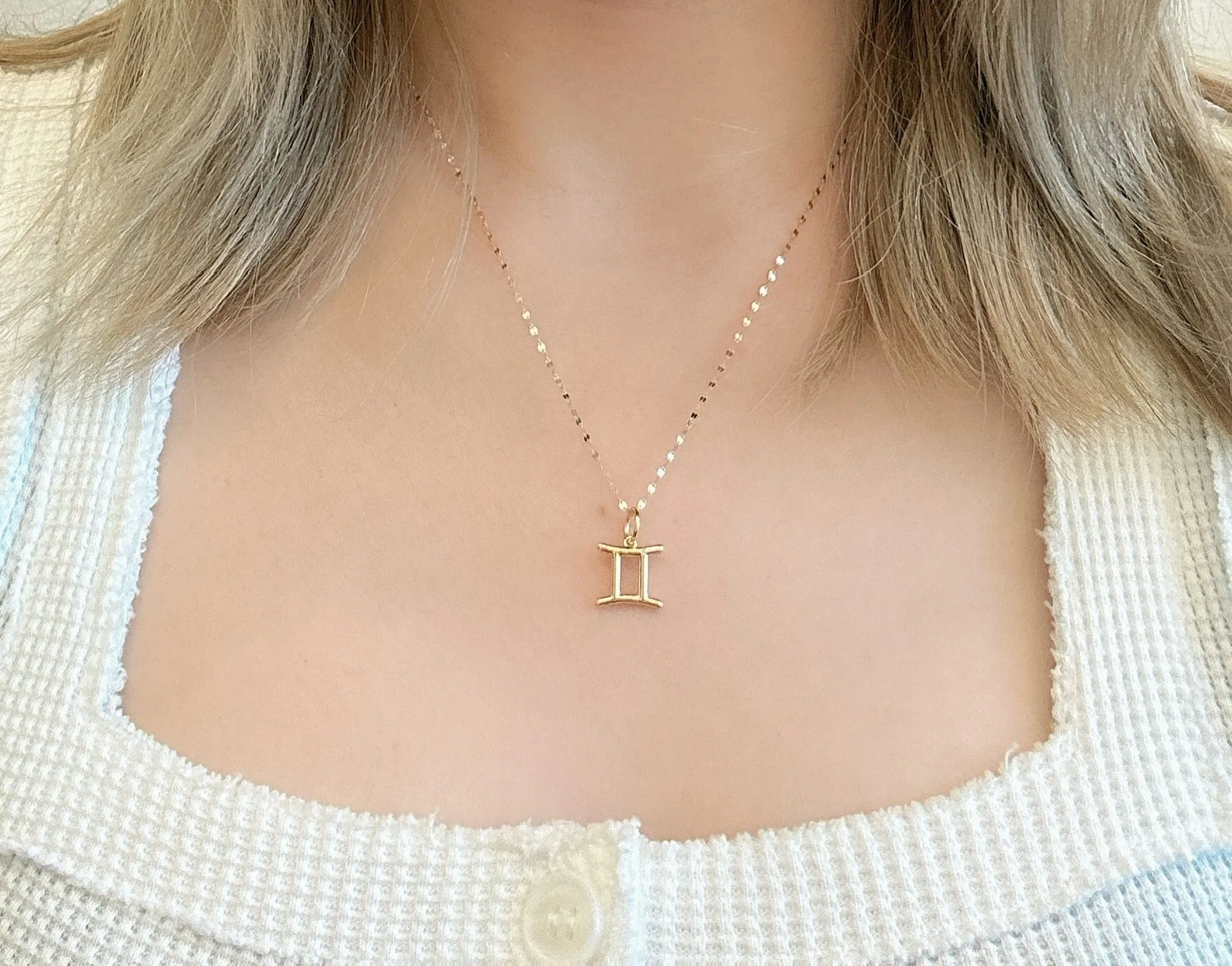 Amare Wear Horoscope Zodiac Sign Gemini Necklace