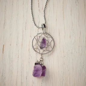 Amethyst Dreamcatcher