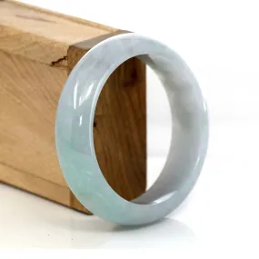 Baikalla™ "Classic Bangle" Genuine Burmese Green Jadeite Jade Bangle Bracelet( 57.35 ) #204