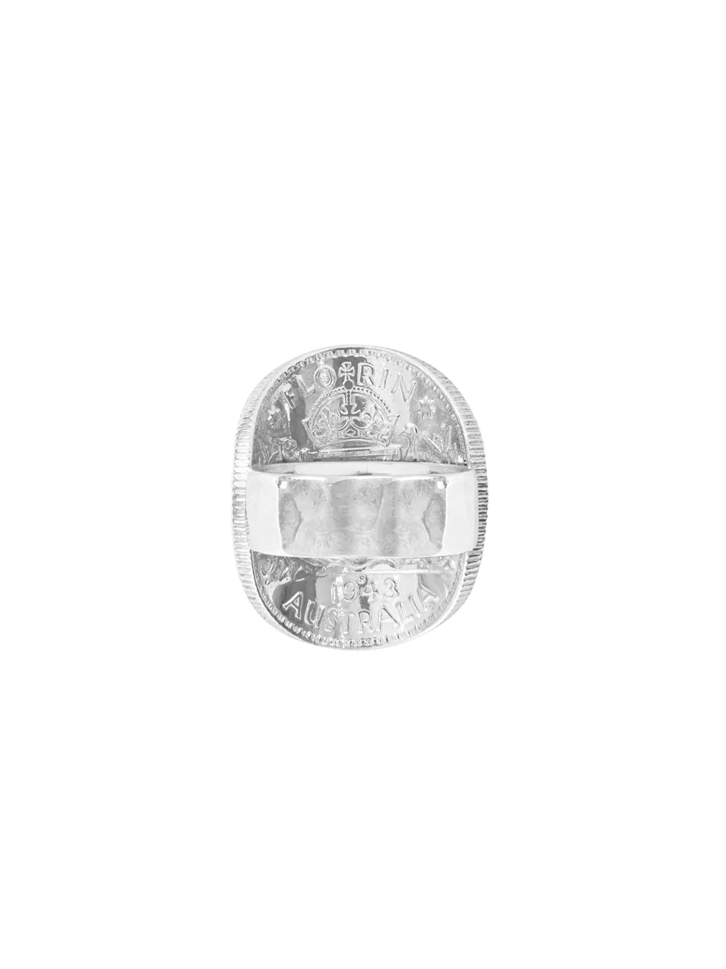 Bent Coin Ring