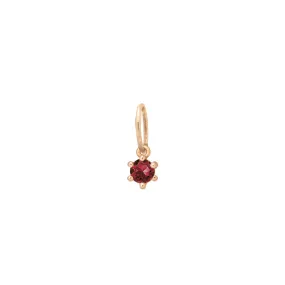 Birthstone Charm: January Garnet