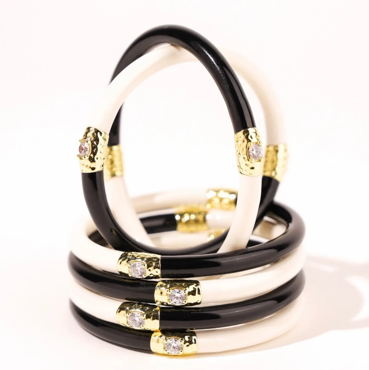 BuDhaGirl AWB Black and Ivory Yin & Yang