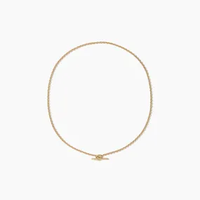 Cable Toggle Necklace