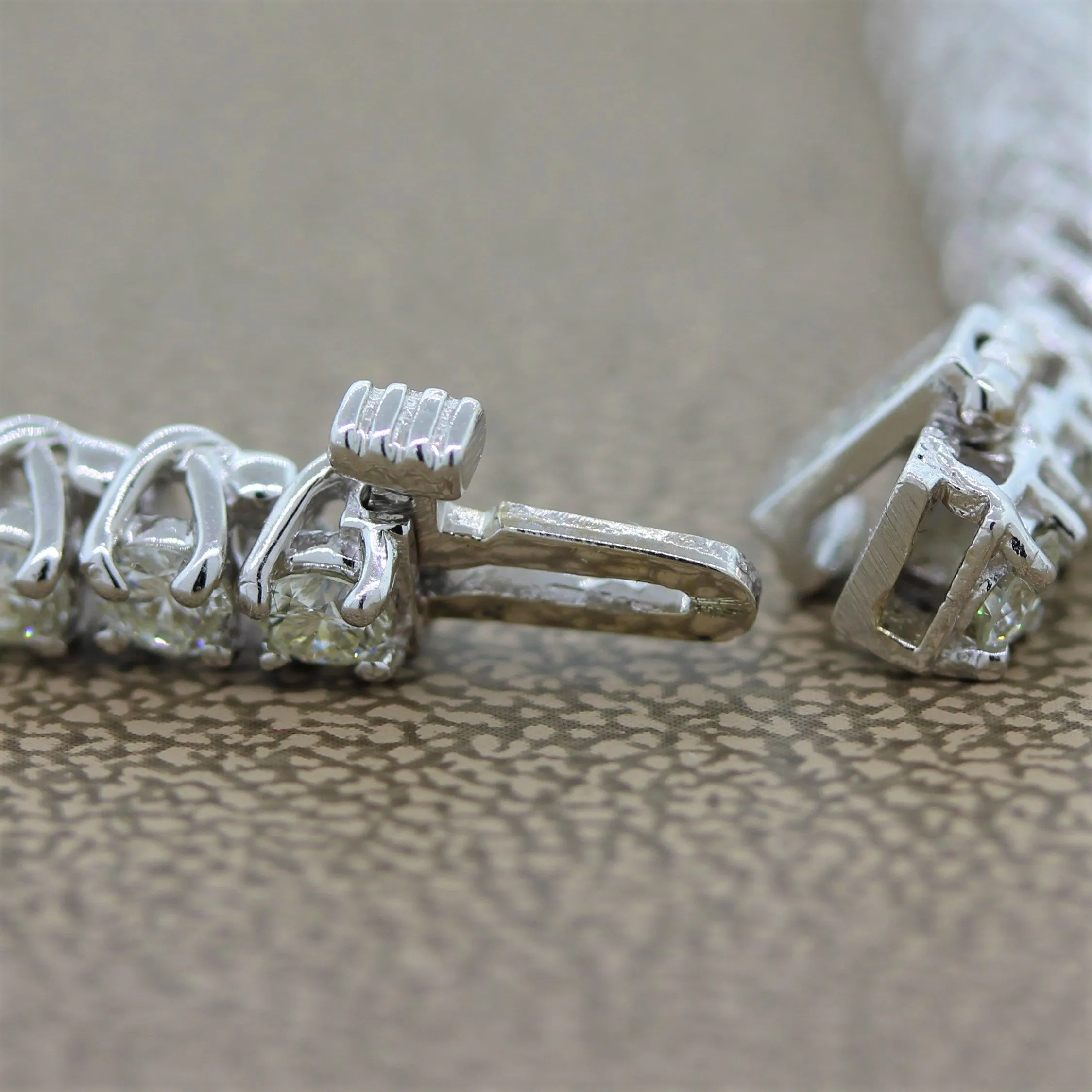Classic Diamond Gold Tennis Bracelet