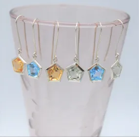 Crystal House Earrings Ai179