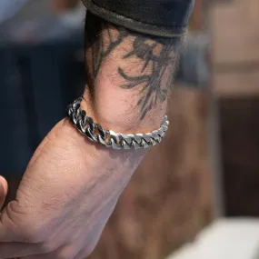Cuban Bracelet (Silver) 11MM