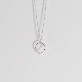 Dashing Diamonds Half Chain Necklace