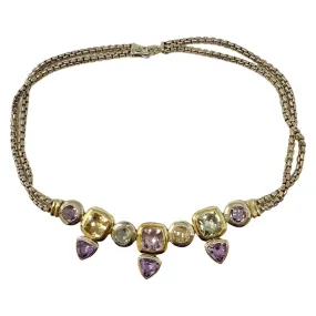 David Yurman Albion Collection Multi-stone Necklace