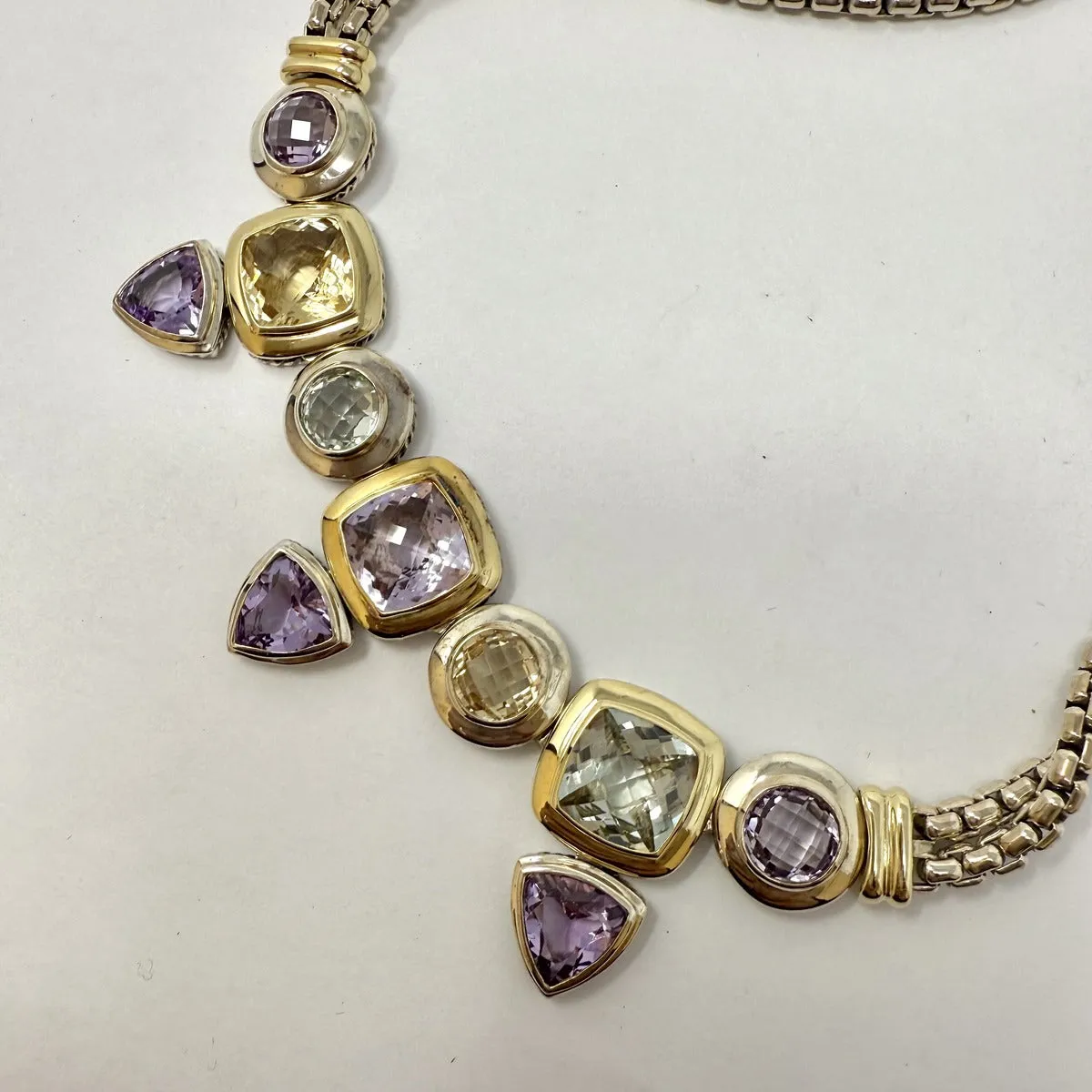 David Yurman Albion Collection Multi-stone Necklace