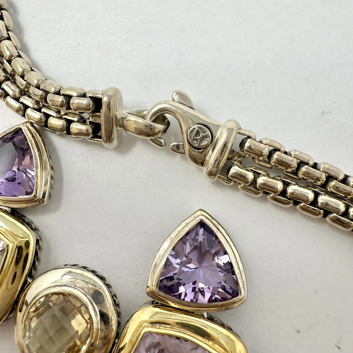 David Yurman Albion Collection Multi-stone Necklace
