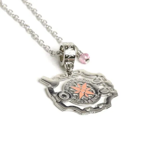Digimon Adventure Digivice Kari Kamiya & Gatomon Necklace Pendant Japan