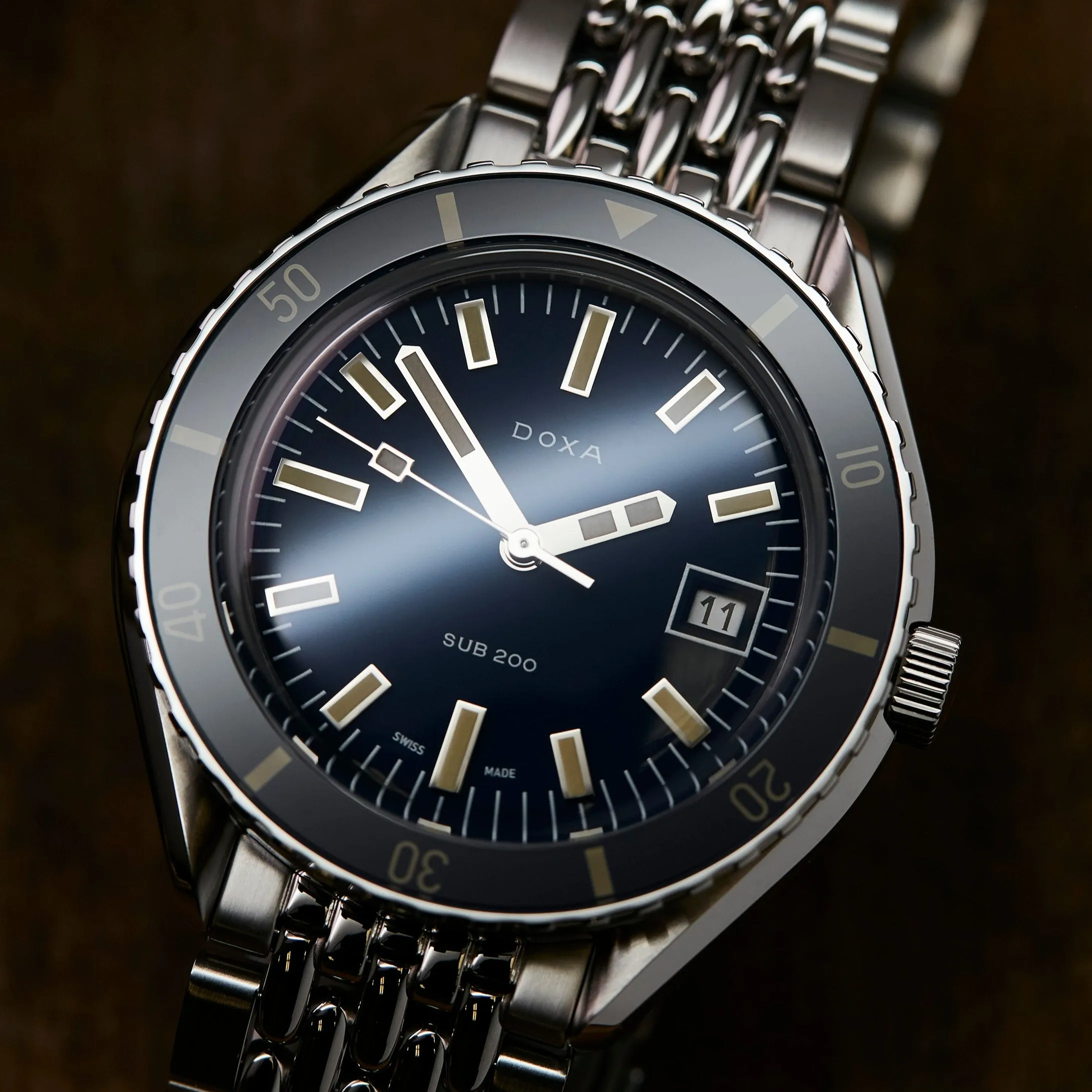 Doxa 200 - Carribean (Navy Blue)