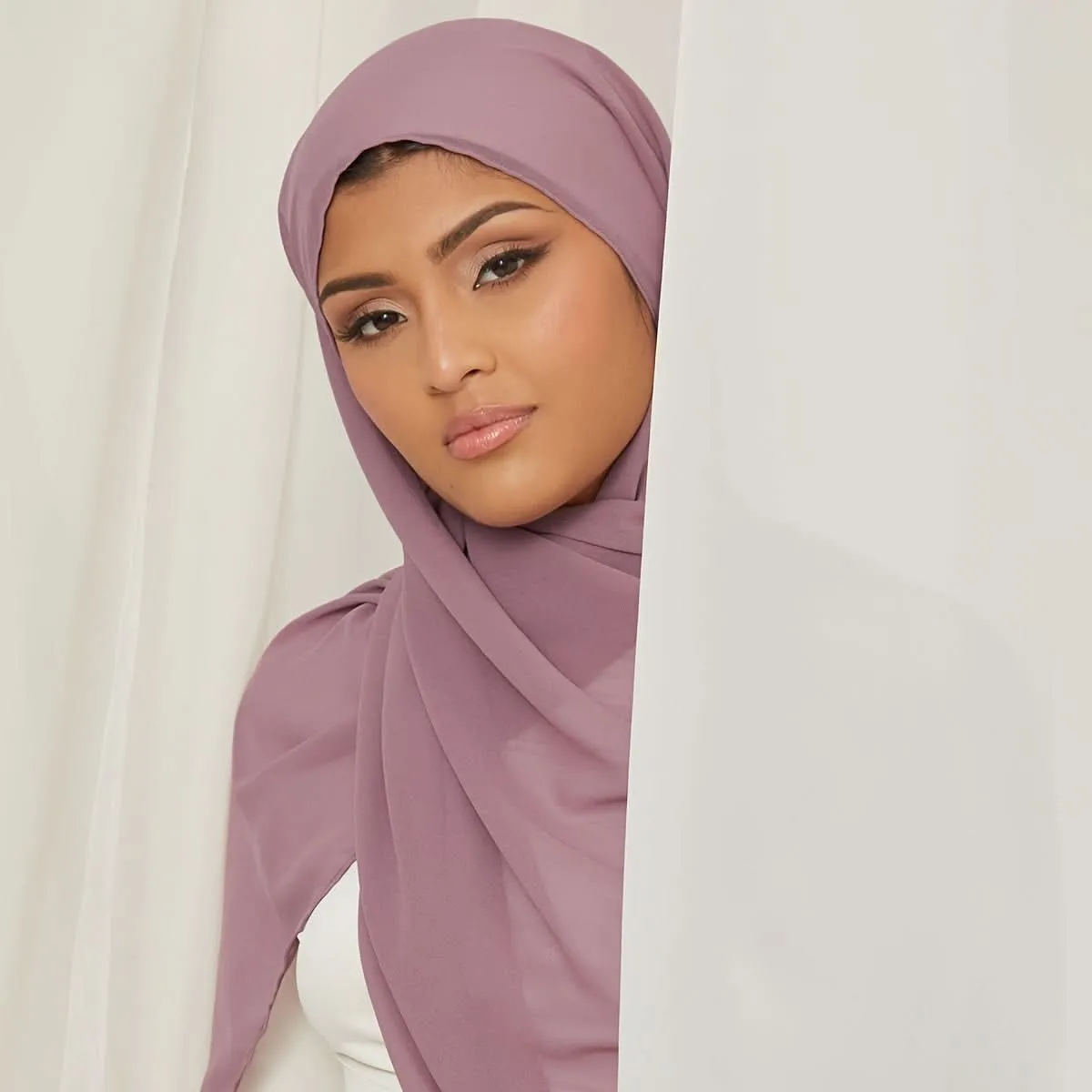 Elegant Women's Chiffon Scarf Shawl Wrap