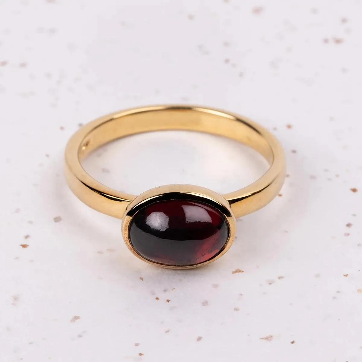 Elizabeth Bennet Gold-Plated Ring