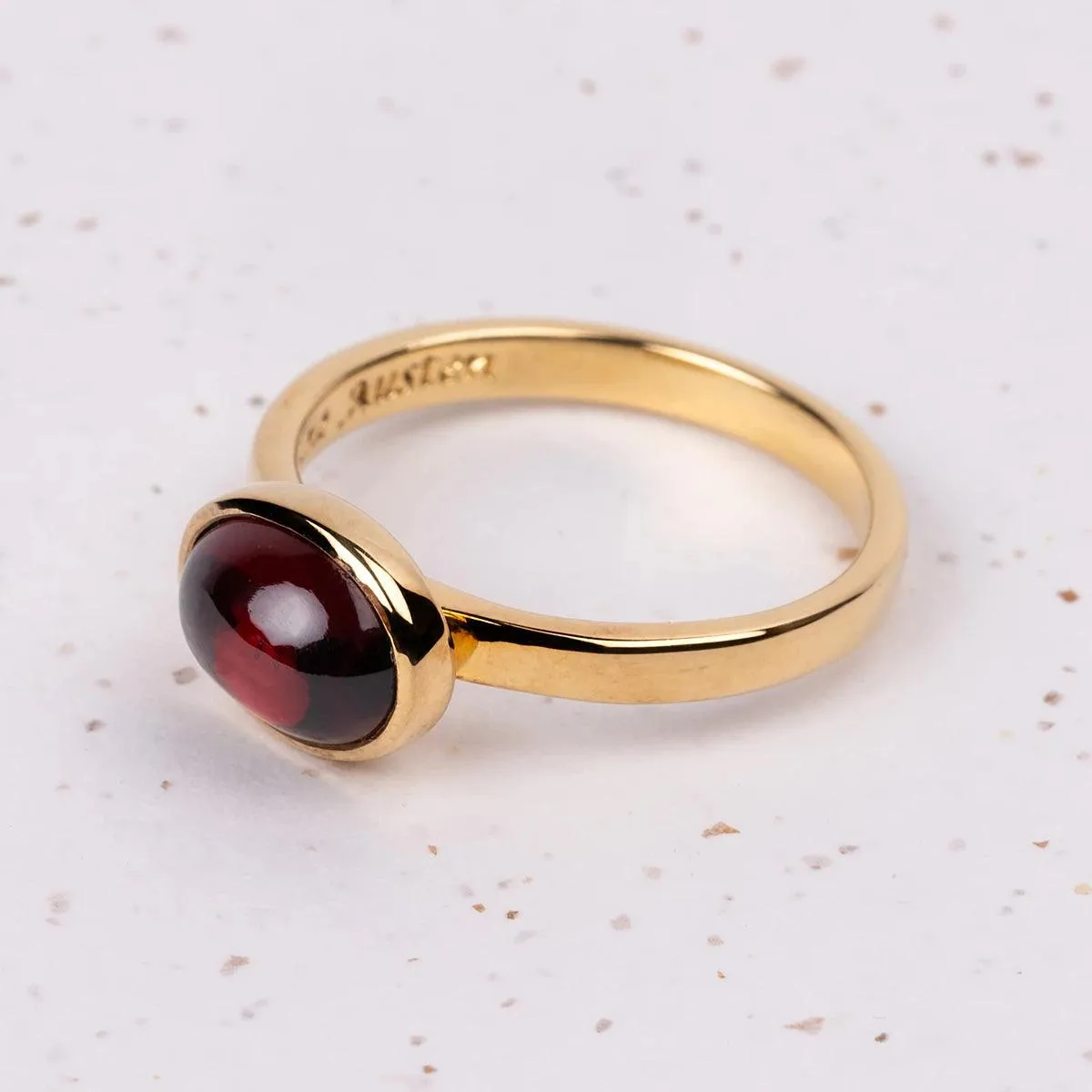 Elizabeth Bennet Gold-Plated Ring