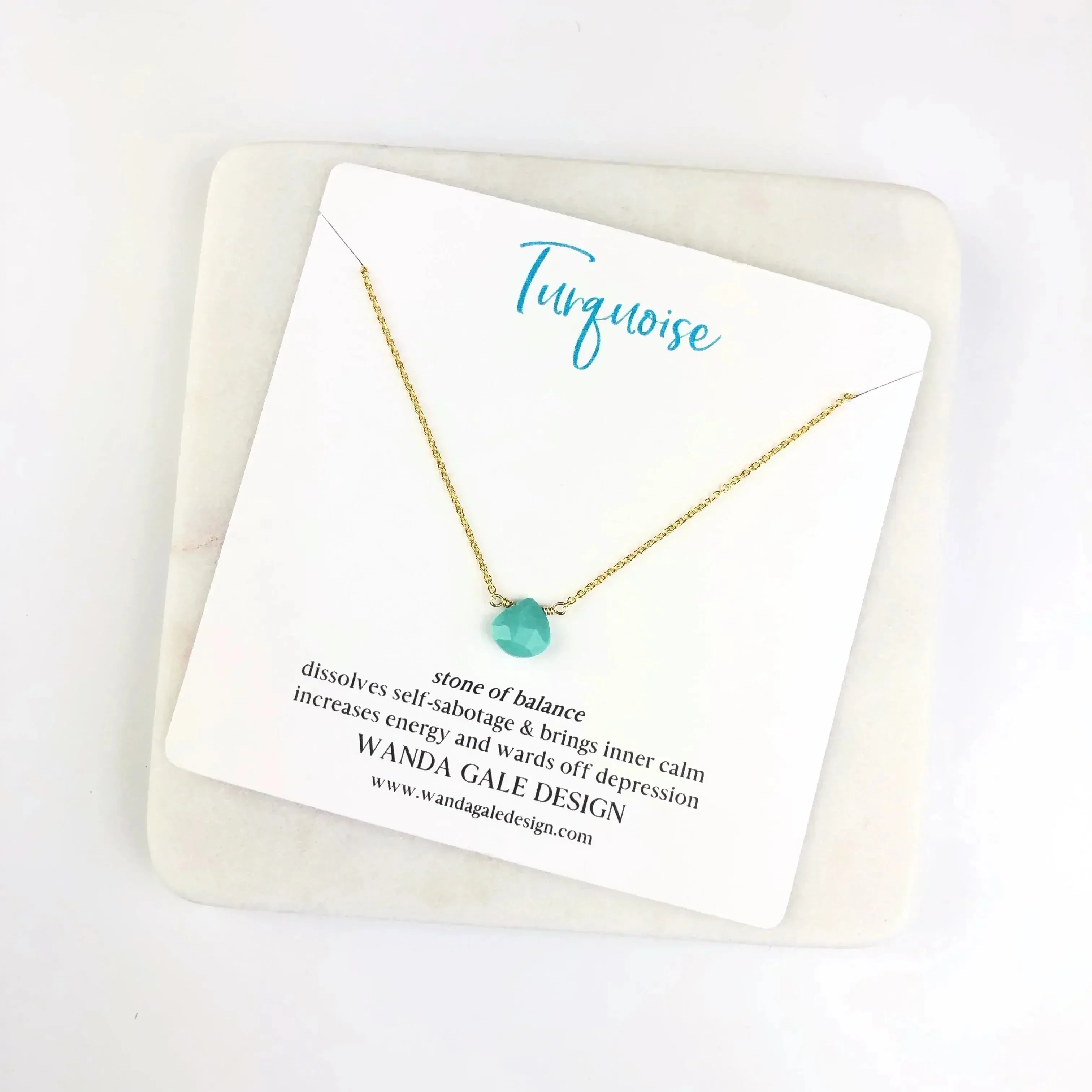 Energy stone necklace - Labradorite