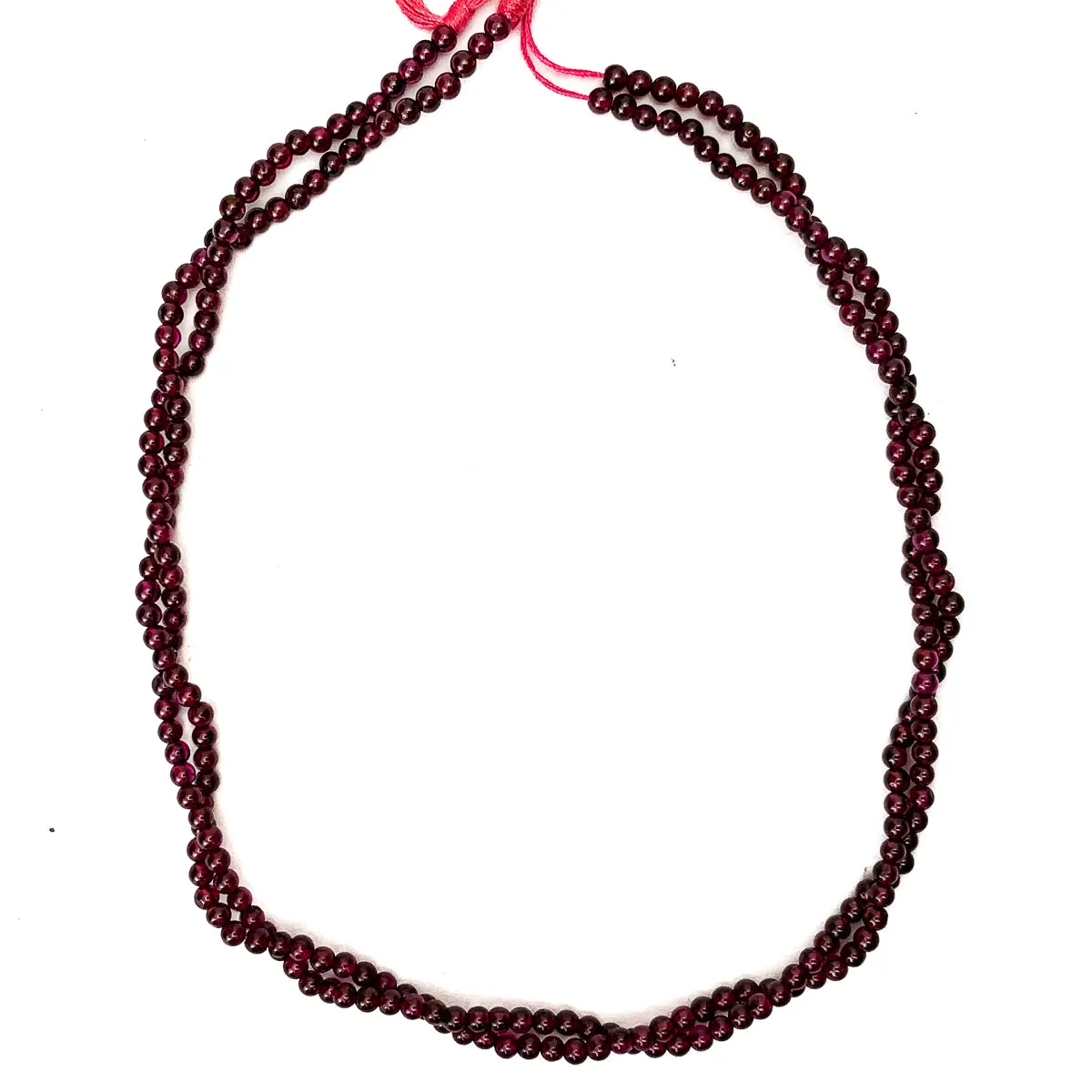 Garnet 3mm Smooth Rounds