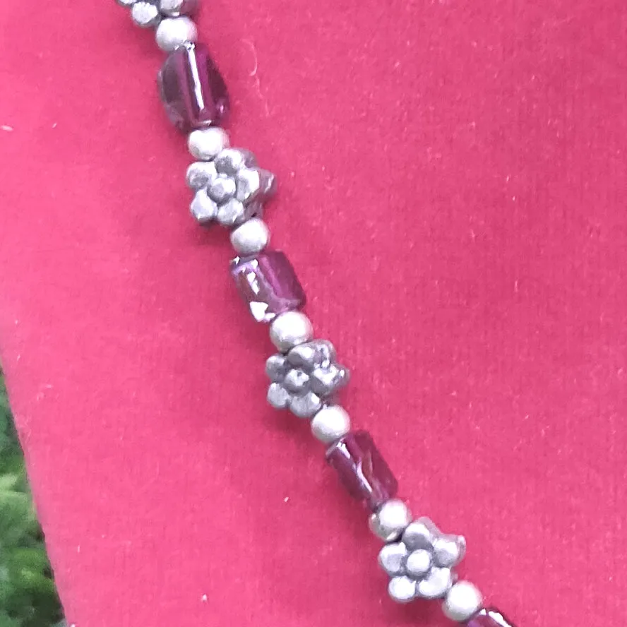 Garnet Necklace Natural Crystal Stone AAA Quality Beads with Special Beads Fashion, Reiki Healing & Crystal Healing Jewellery