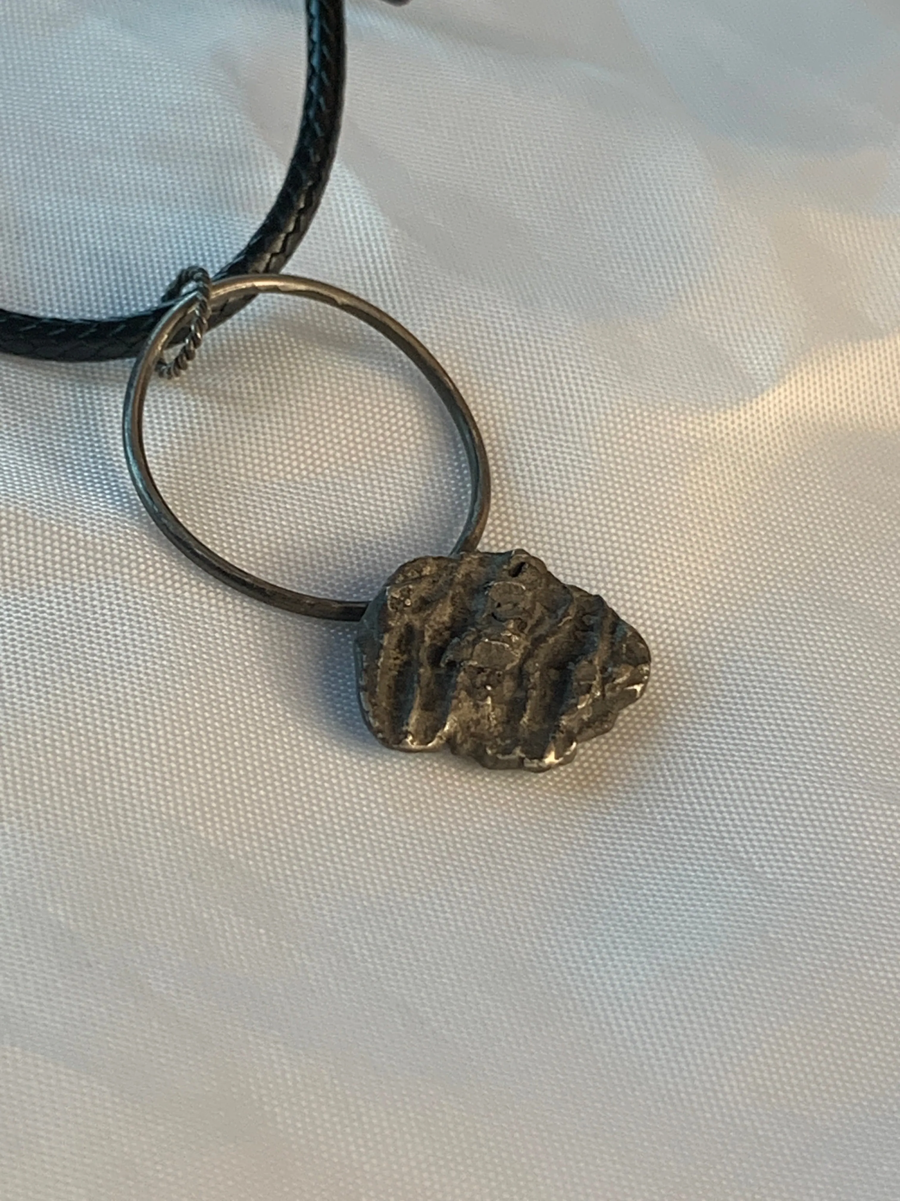Geometric Sterling Silver Pendant
