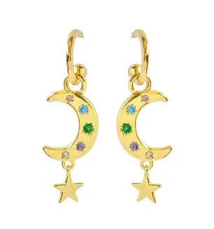 Gold Sister The Night Before Earrings Gold