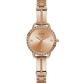 Guess Bellini Ladies Rose Gold Watch GW0022L3