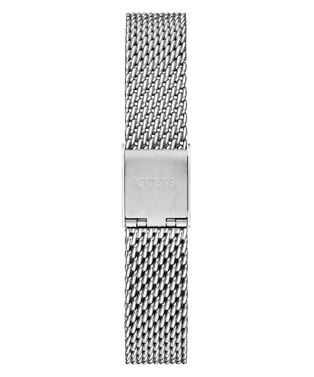 GUESS Ladies Silver Tone Analog Watch