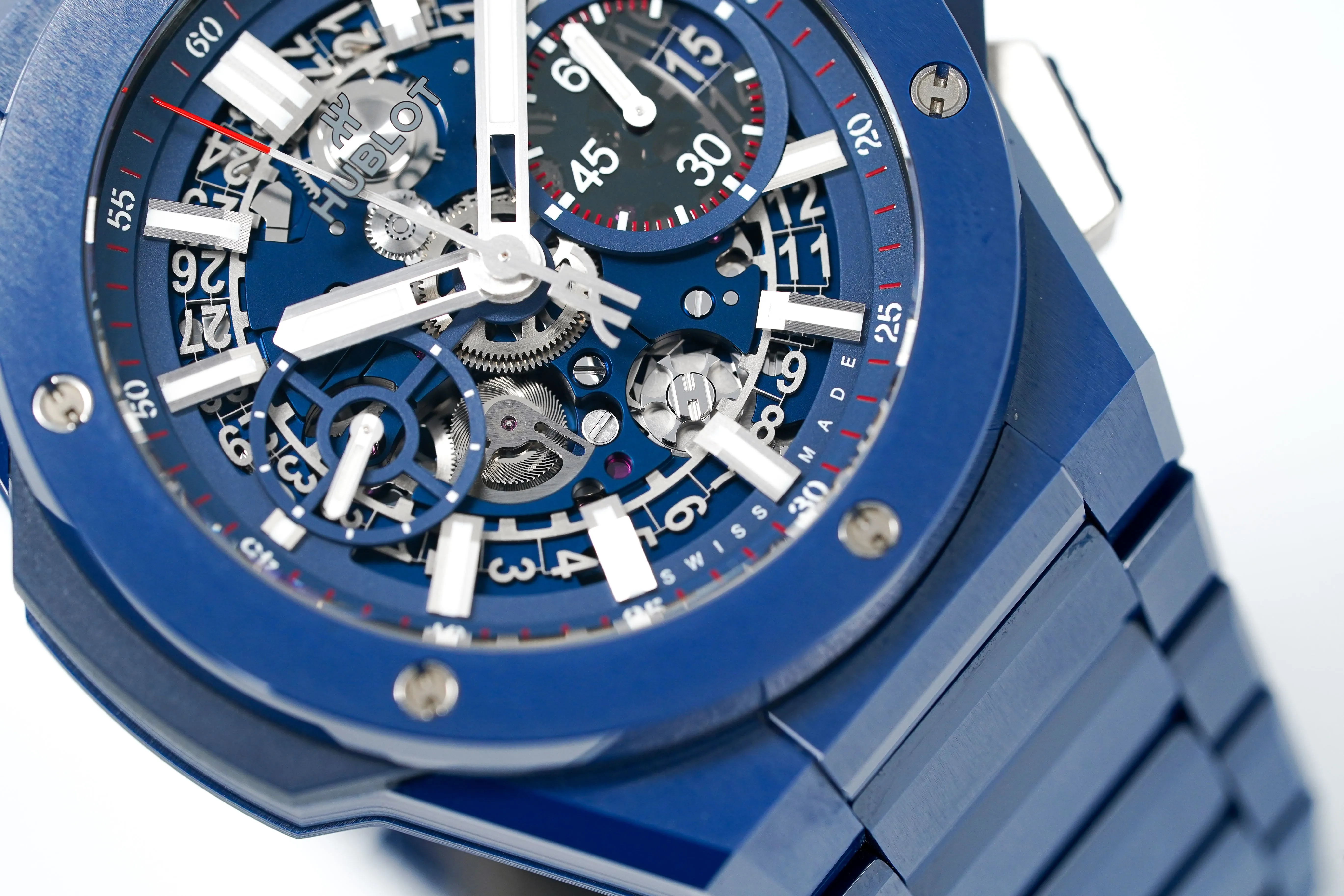 Hublot Watch Big Bang Integrated Blue Ceramic 42MM 451.EX.5123.EX