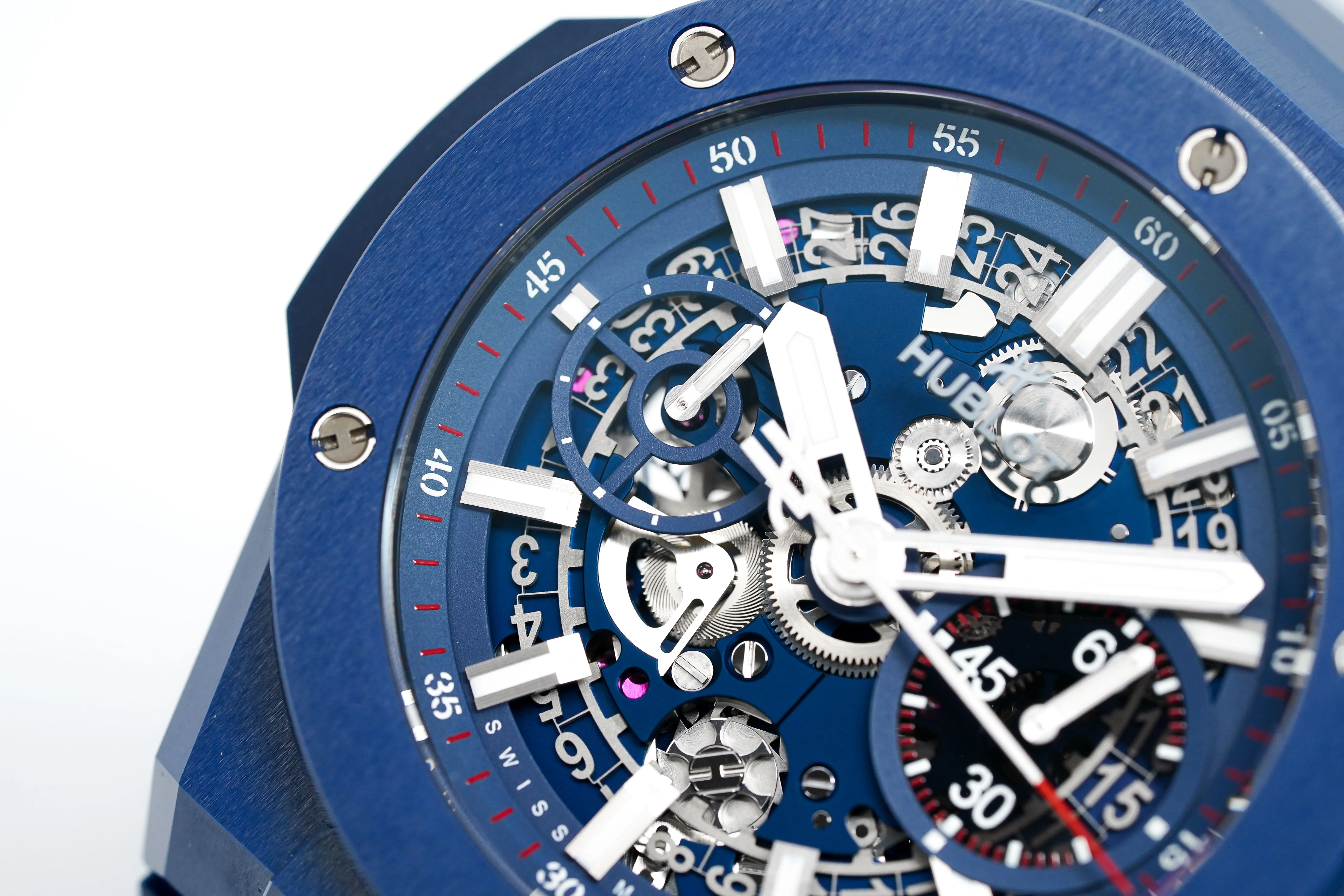 Hublot Watch Big Bang Integrated Blue Ceramic 42MM 451.EX.5123.EX