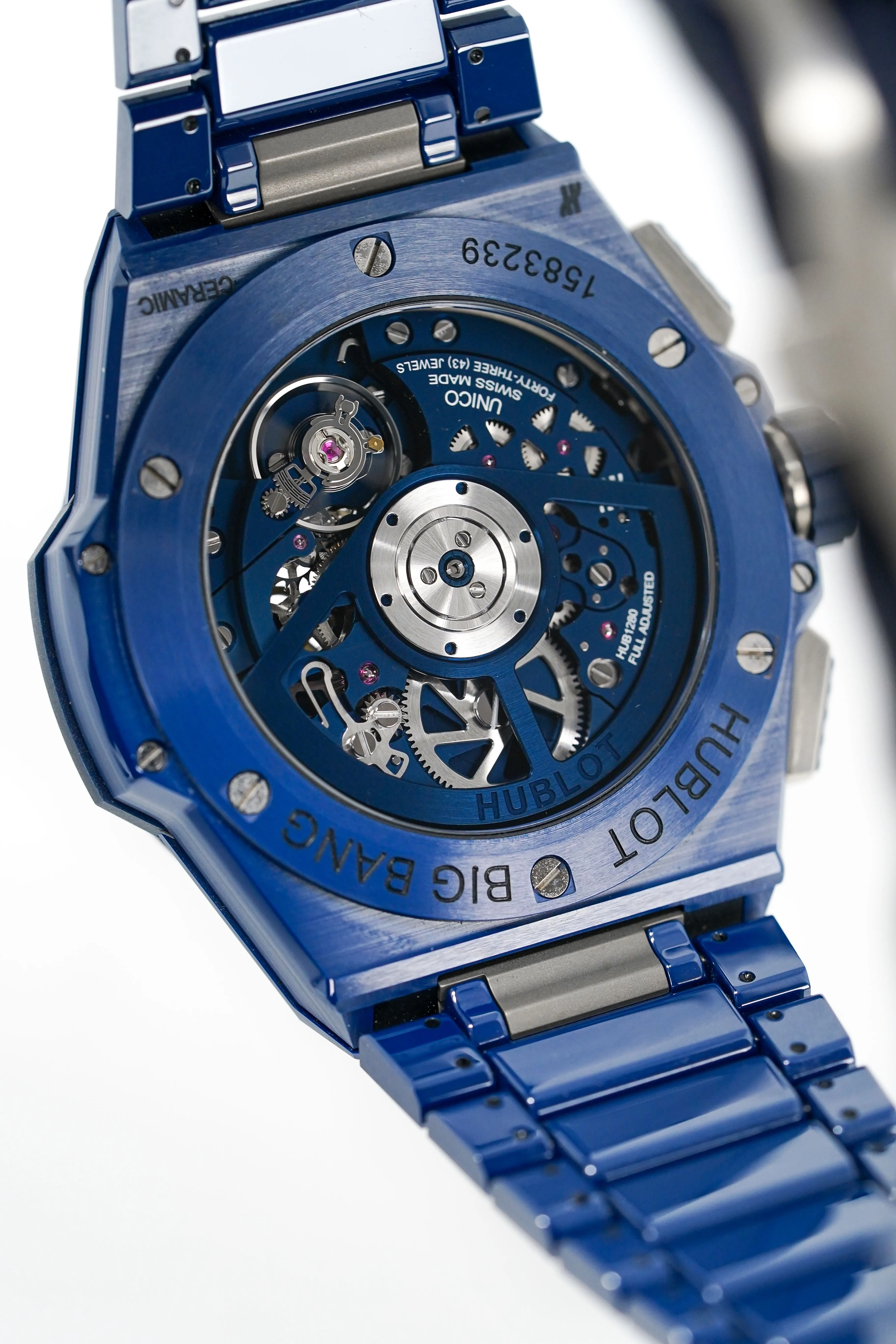 Hublot Watch Big Bang Integrated Blue Ceramic 42MM 451.EX.5123.EX
