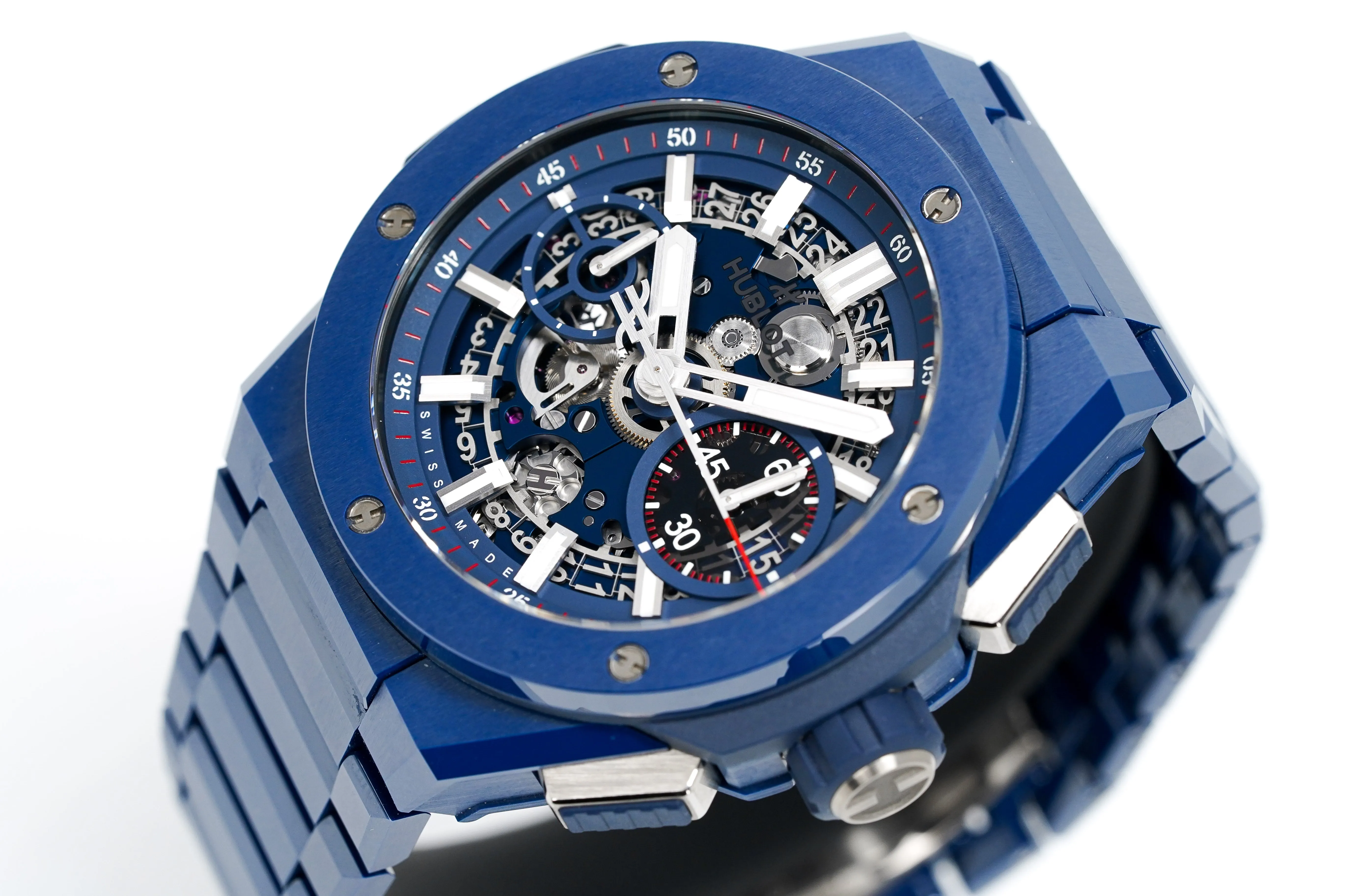 Hublot Watch Big Bang Integrated Blue Ceramic 42MM 451.EX.5123.EX