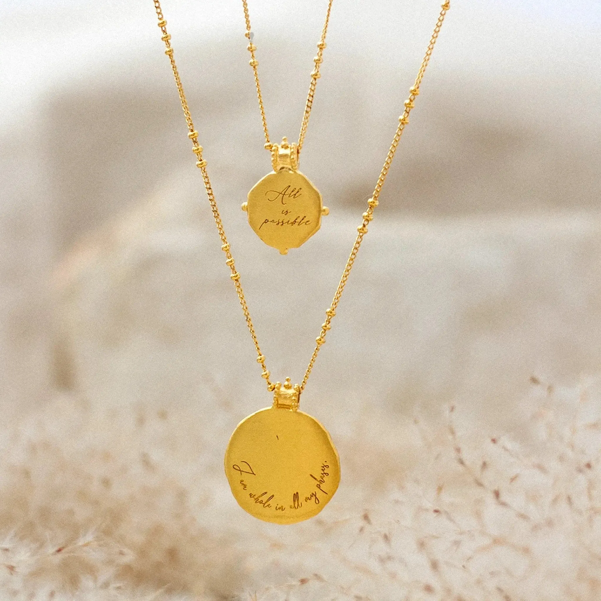 Infinite Potential & I Am Whole • Necklace