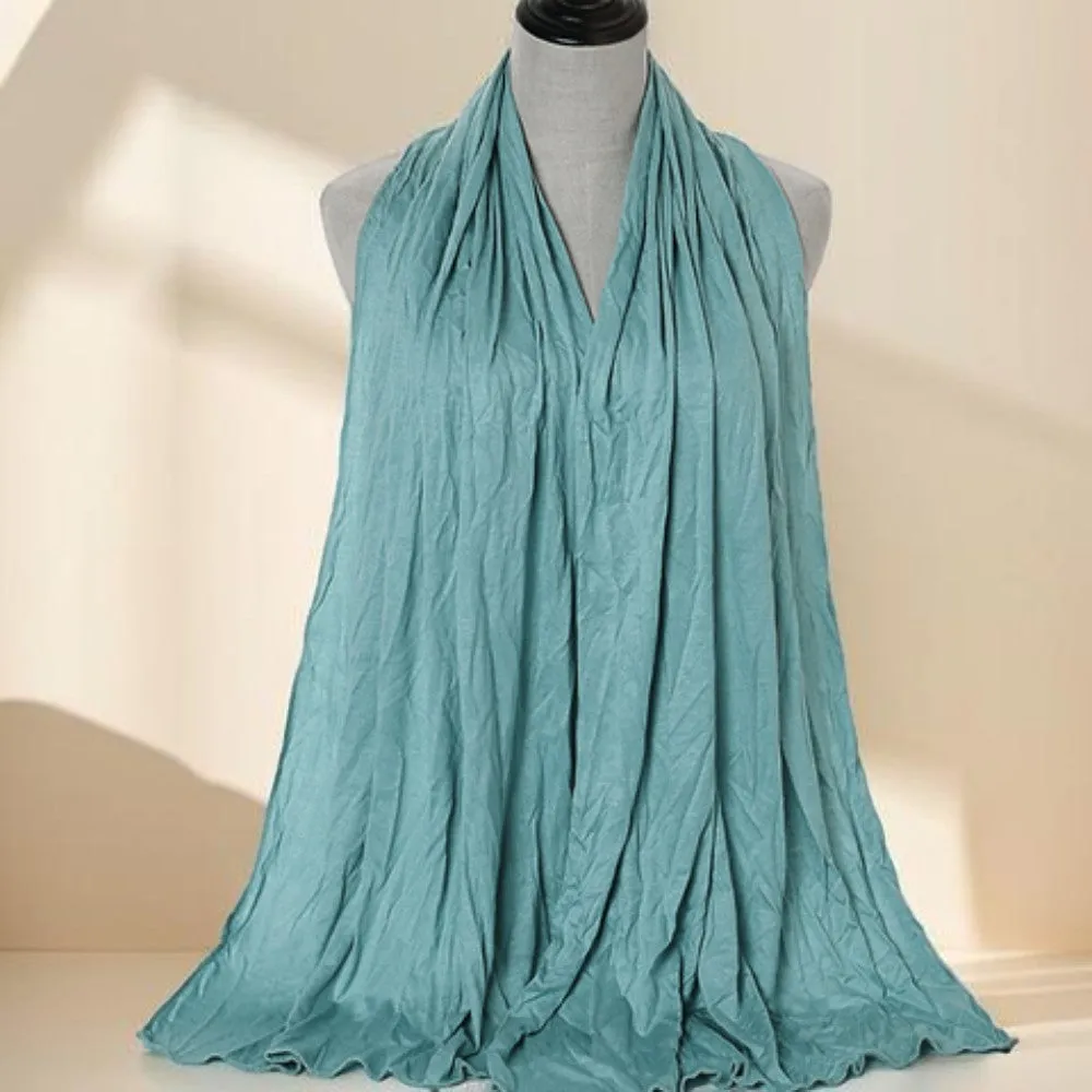 Jersey turban long scarf