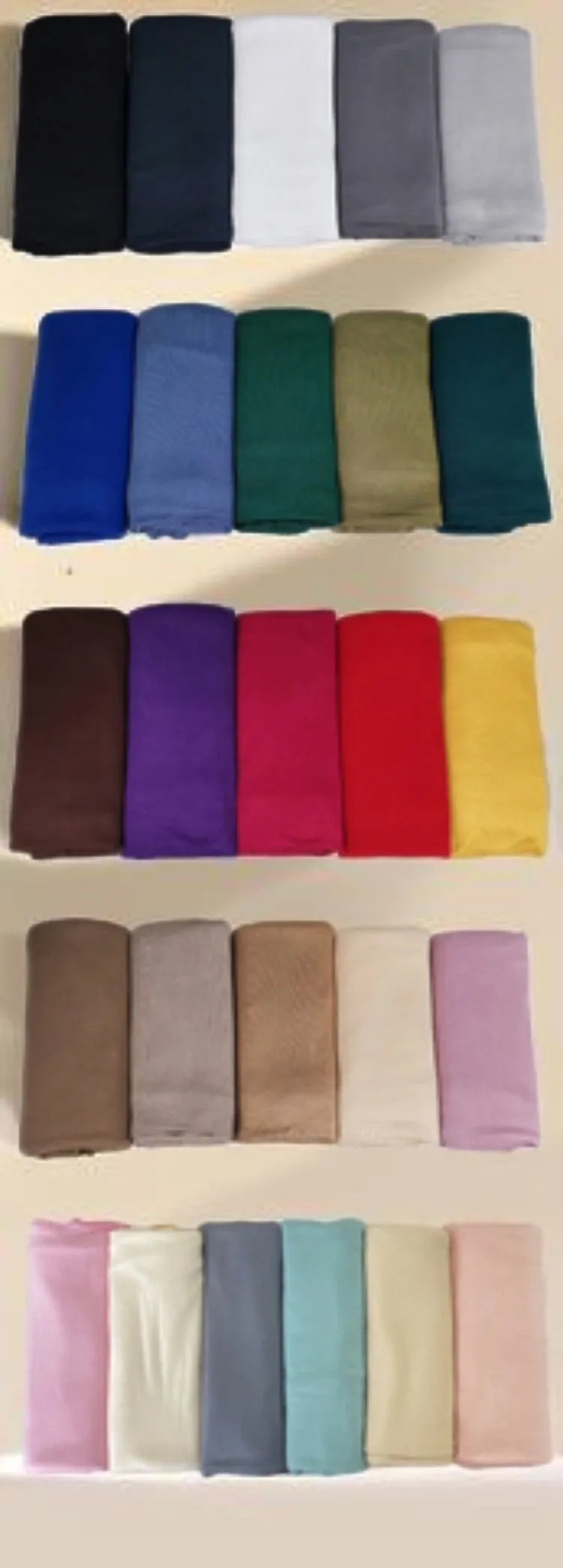 Jersey turban long scarf