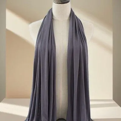 Jersey turban long scarf