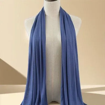 Jersey turban long scarf