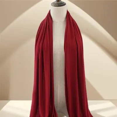 Jersey turban long scarf