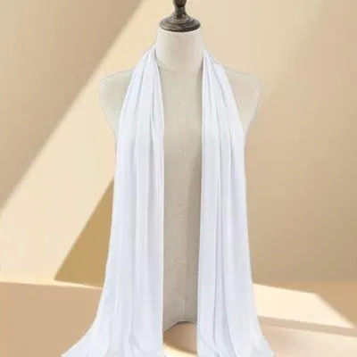 Jersey turban long scarf