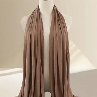 Jersey turban long scarf