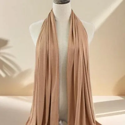 Jersey turban long scarf