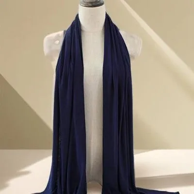 Jersey turban long scarf