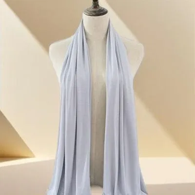 Jersey turban long scarf
