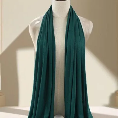Jersey turban long scarf