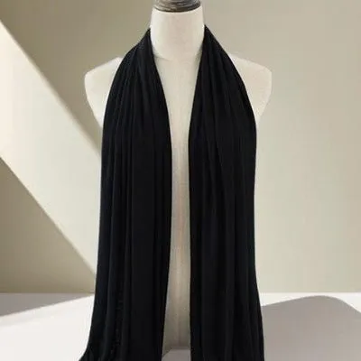 Jersey turban long scarf