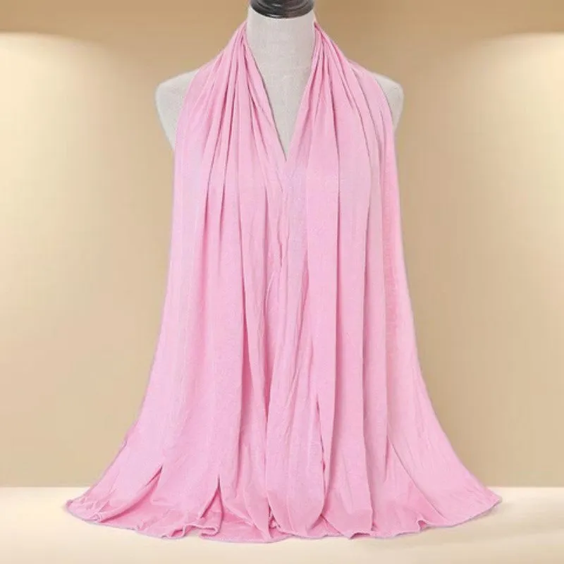 Jersey turban long scarf