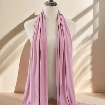 Jersey turban long scarf