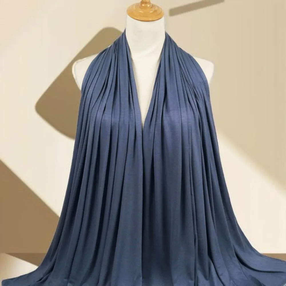 Jersey turban long scarf